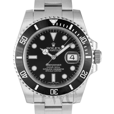 rolex submariner black and silver|Rolex Submariner 11610 price.